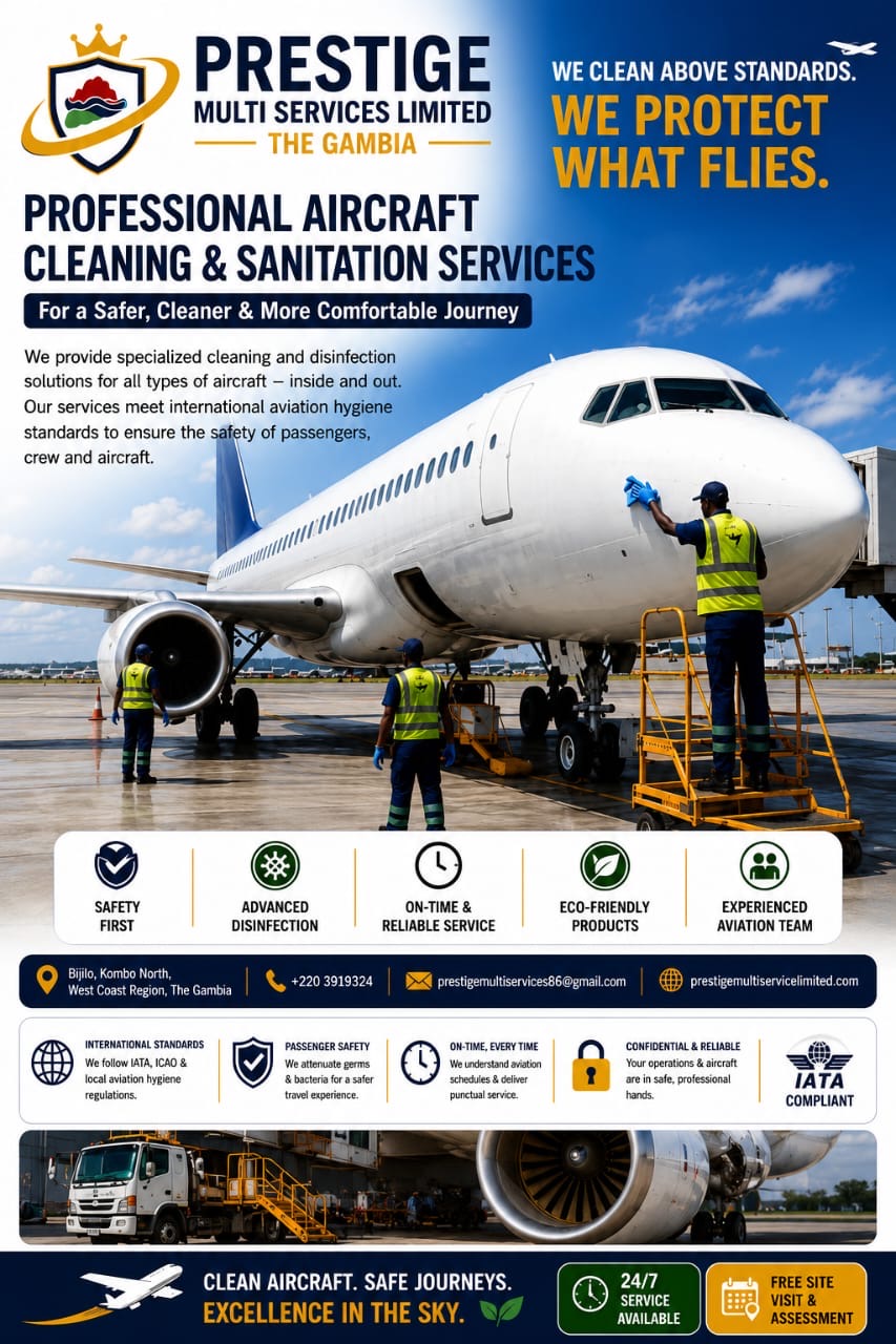 Professional Aircraft Cleaning & Sanitation